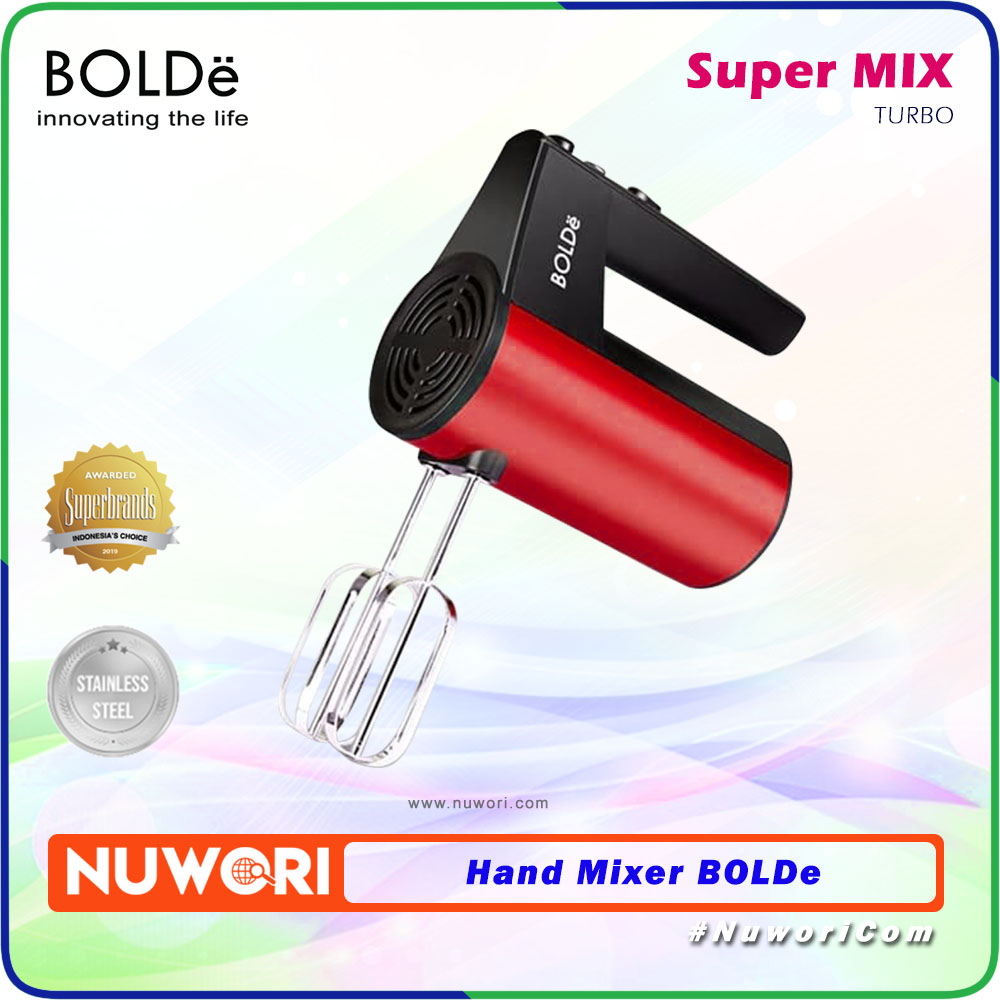 BOLDe Super MIX Turbo Hand Mixer NUWORI