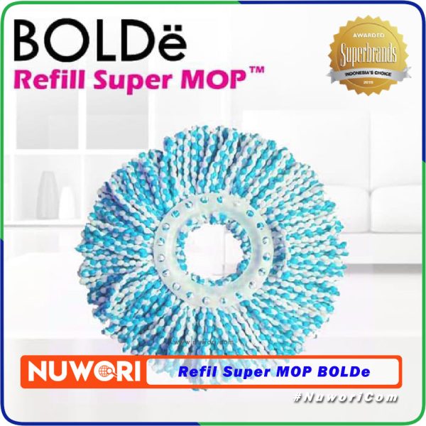 Refill Super Mop BOLDe Kain Microfiber Original Supermop